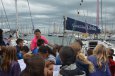 Rencontres des skippers avec les enfants des écoles de Thau Agglo. Sète, le 17/09/2015