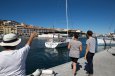 Ambiance sur les pontons avant le départ de la 1ère étape de la Generali Solo entre Sète et Nice - le 20/09/2015